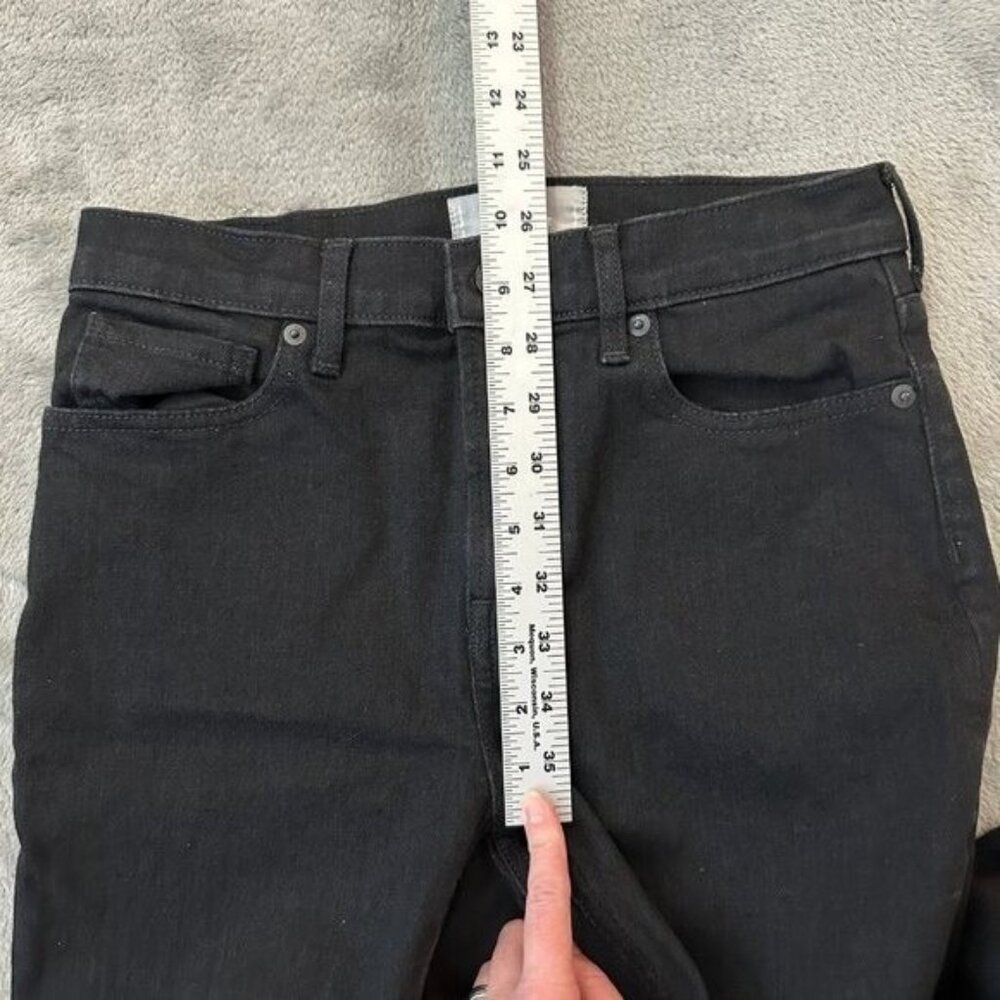 Everlane Black Jeans Crop Straight Boot Women's size 27 4 High Rise - Picture 6 of 8